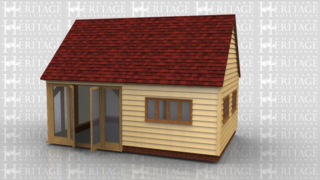 Office building or summerhouse to go in your garden, a small room partitioned off to create a store or toilet.