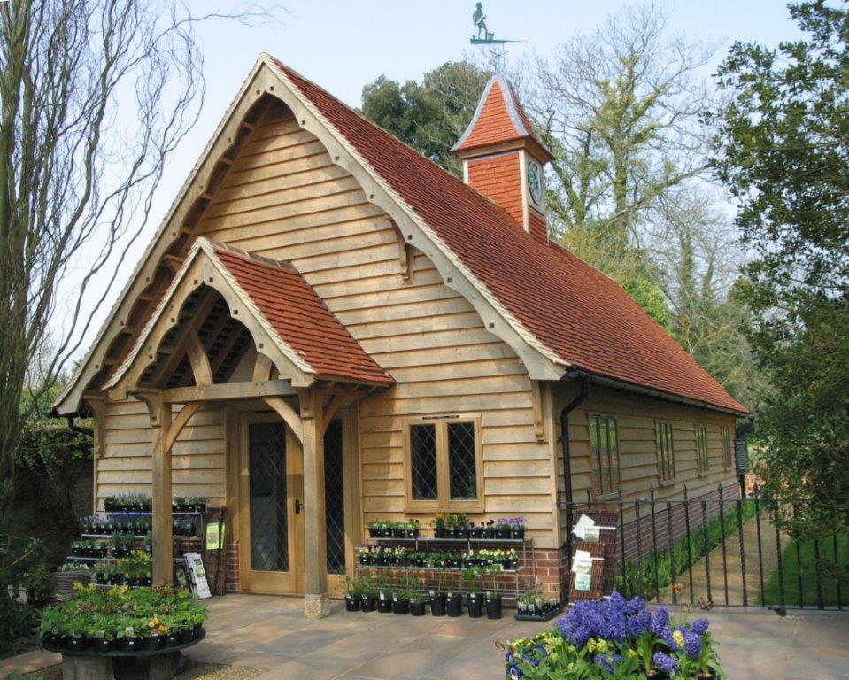 Bespoke oak building