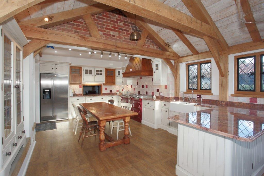 oak frame kitchen