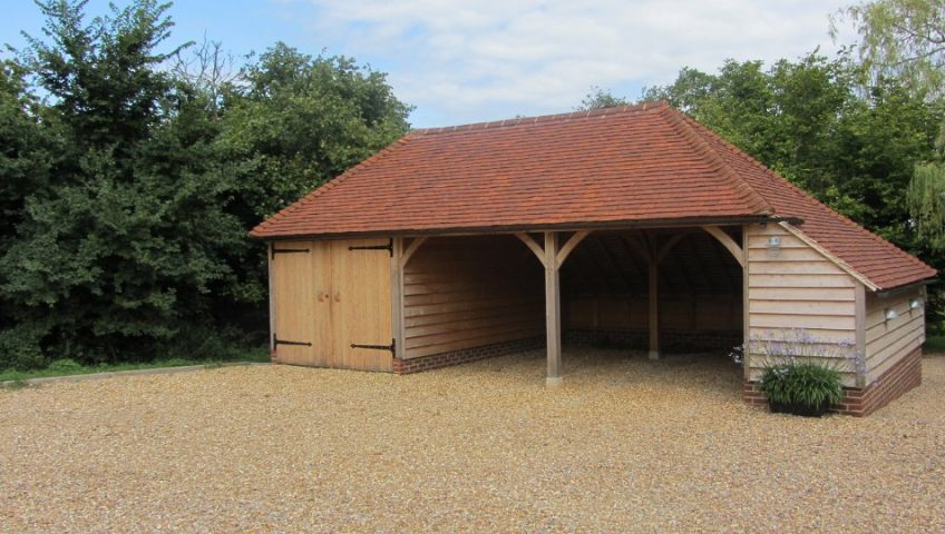 oak car port
