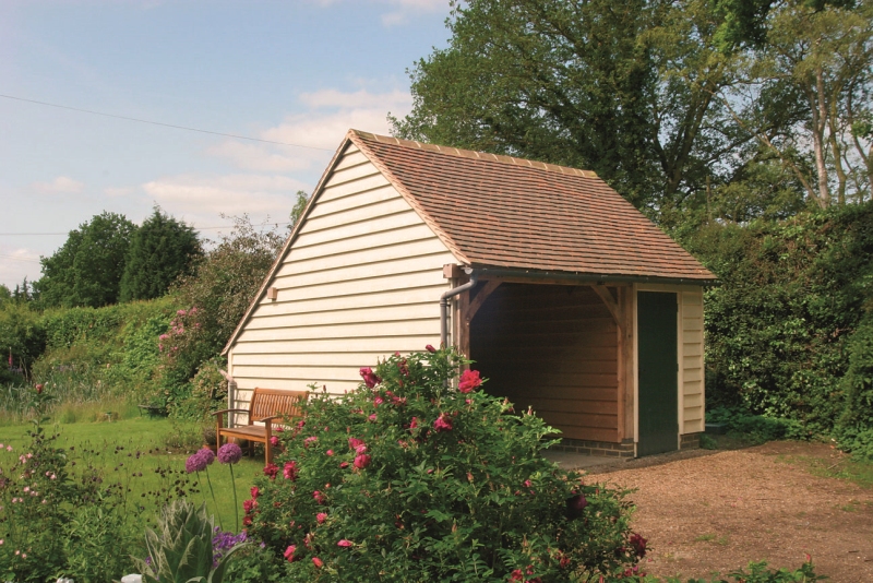 1 Bay Oak Frame Garage English Heritage Buildings (5)