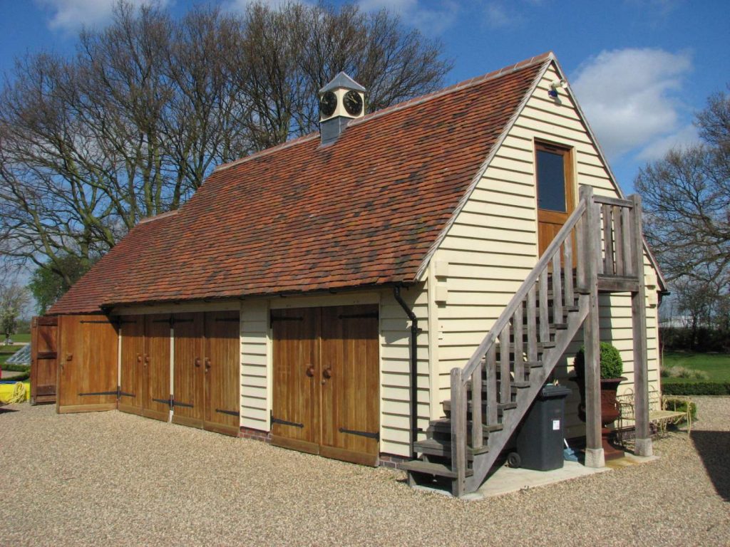 oak frame garage