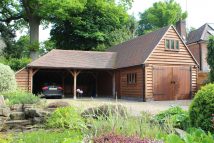 garage complex 3 bay with 1 door set