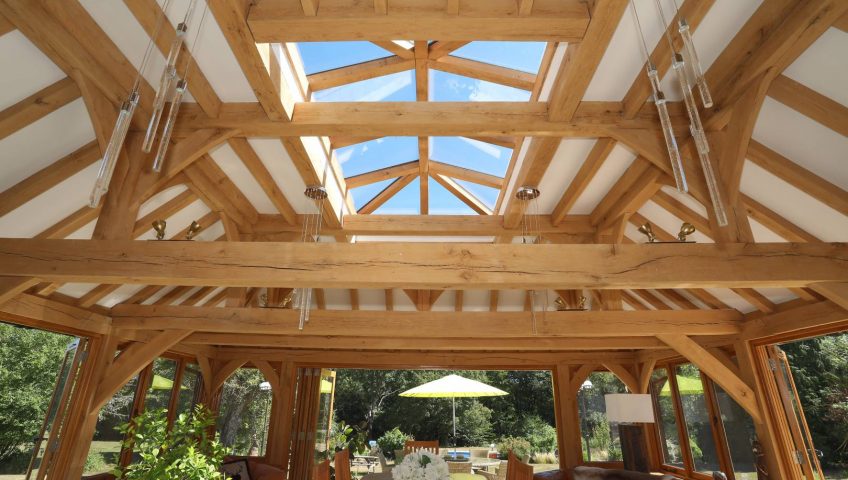 oak frame building