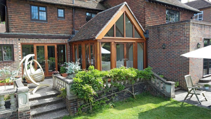 oak frame garden room